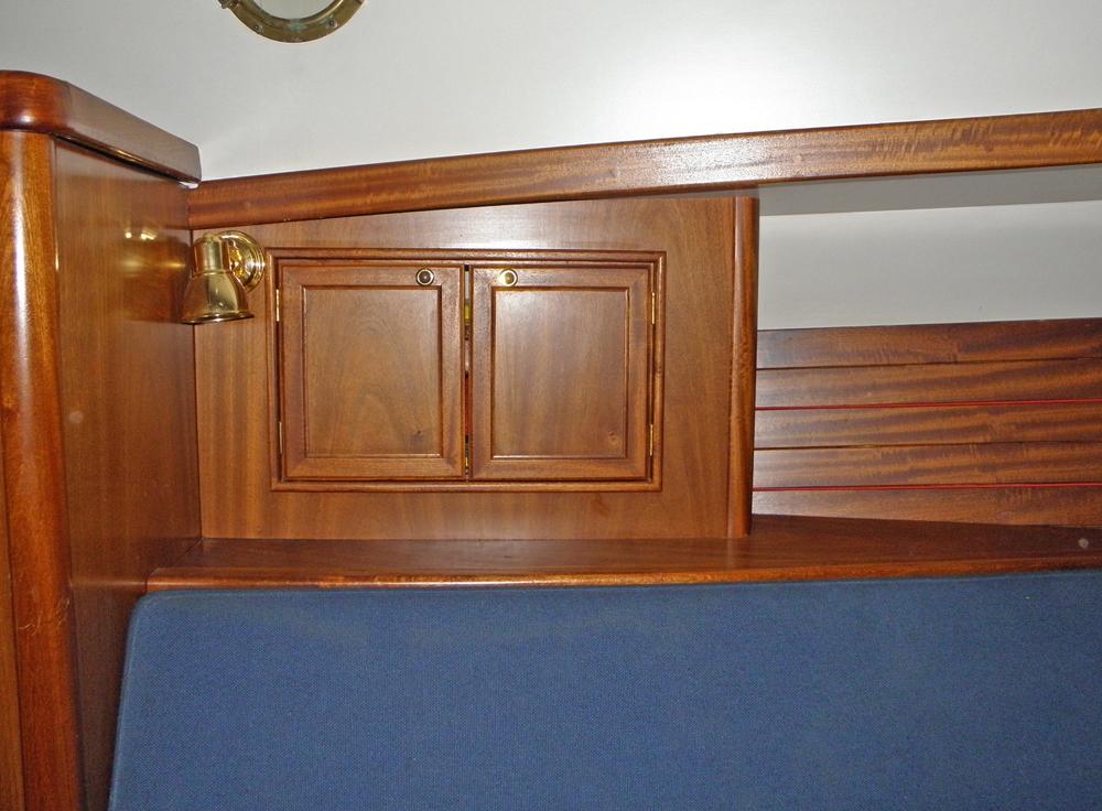 Cabin en avant, H&eacute;bergements